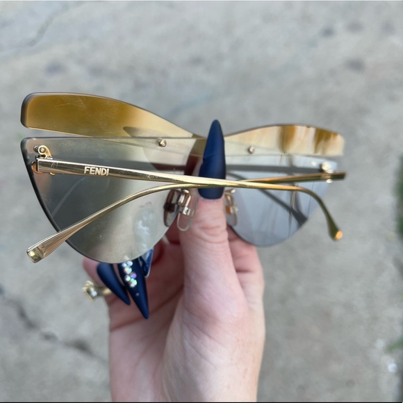 NEW FENDI FF0400/S XYO9O SUNGLASSES - Picture 6 of 11